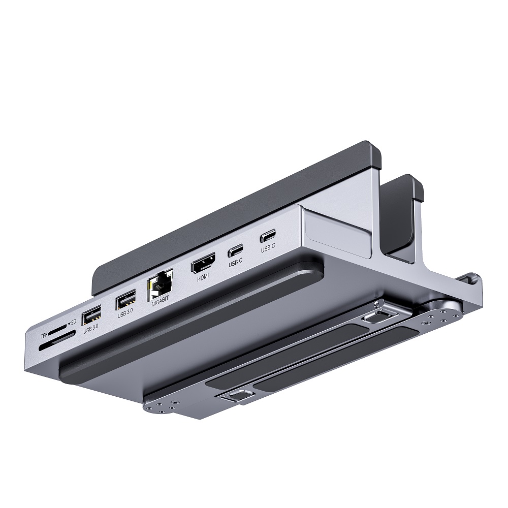 7合1 TYPE C-C 4K@60Hz，5Gbps，多功能，底座支架DOCK