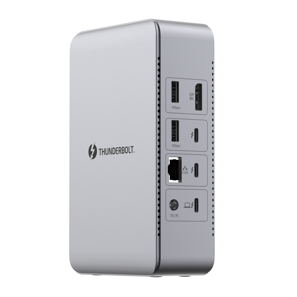 13合1 TBT4 8K@30Hz，40Gbps雷電4擴展塢